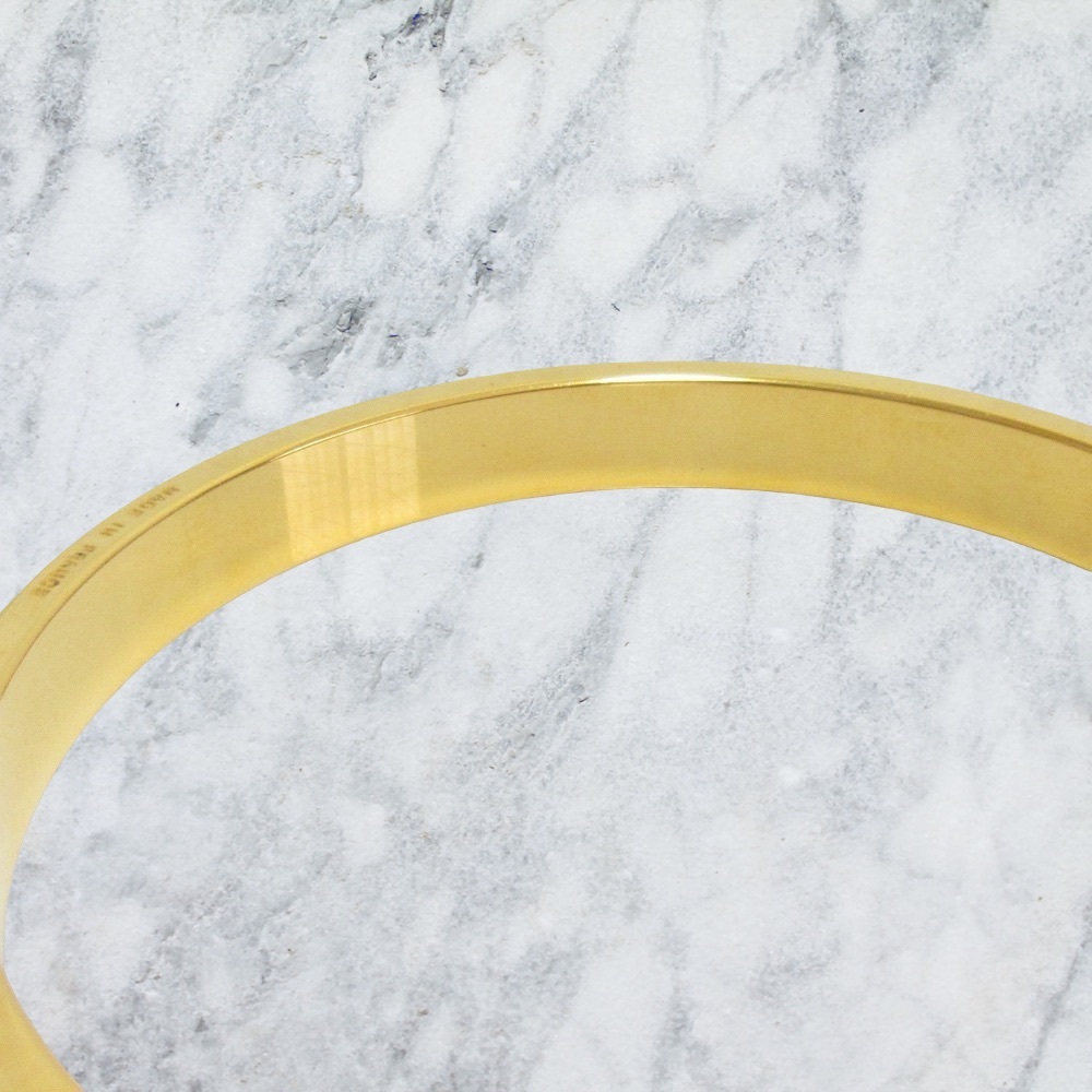 HERMES Pre-Owned Kelly Cadena Bangle with H charm - Picture 7 of 9